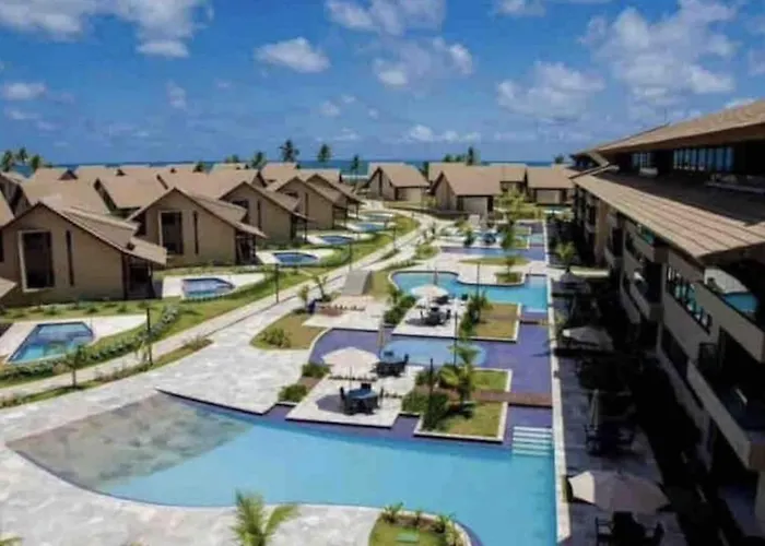 Flat luxo 3 qtos NUI SUPREME - Beira Mar de Muro Alto